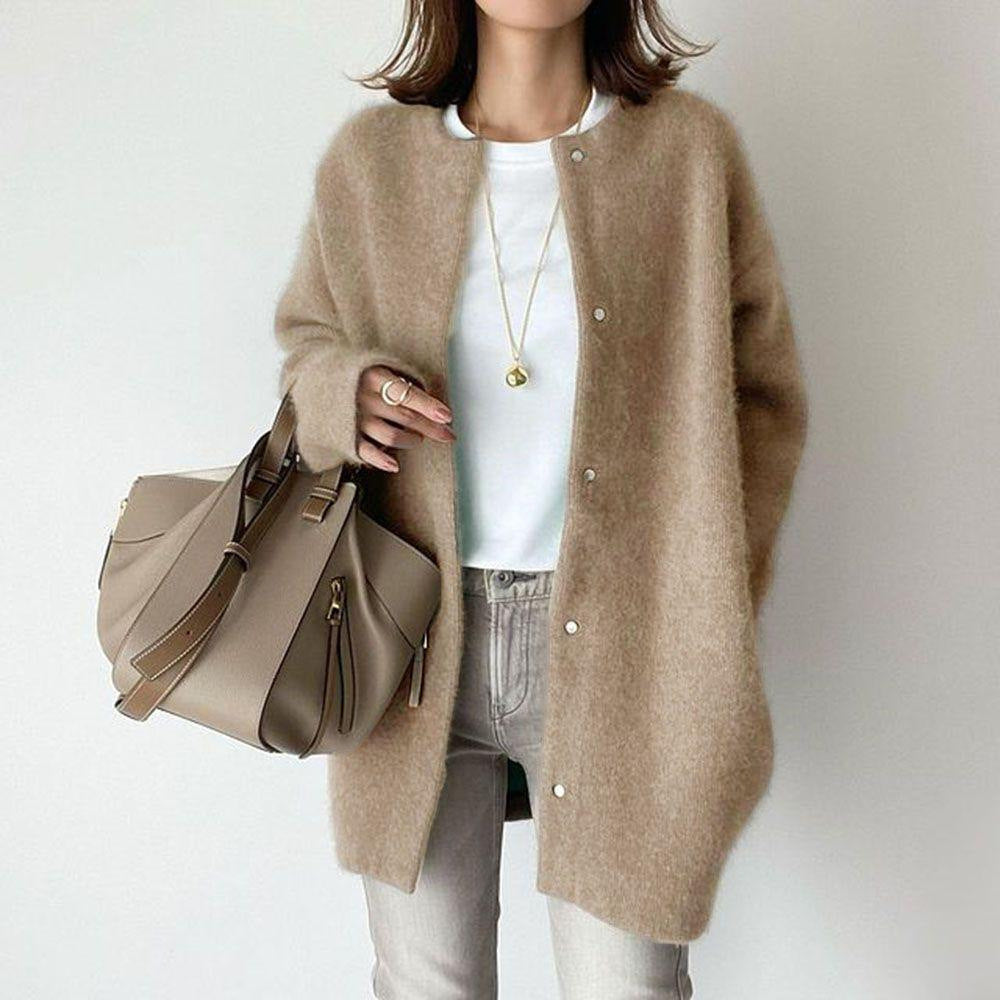 LINCY® Herbst-Eleganz Strickjacke